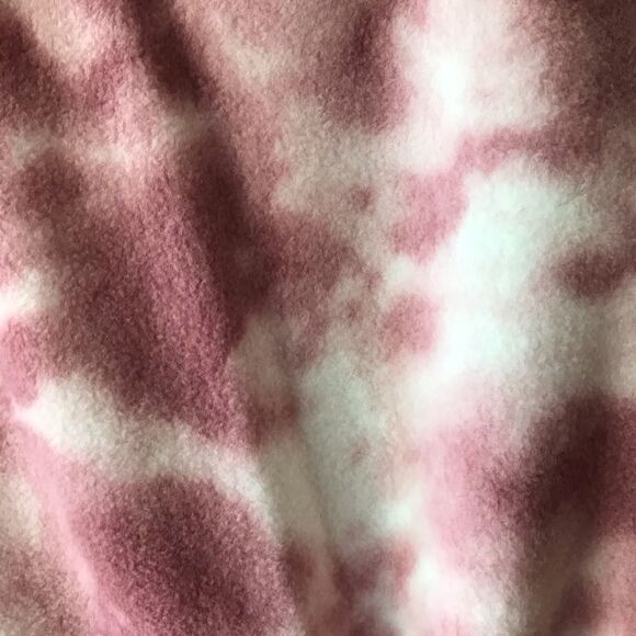 PINK Rose sweatshirt pink and white size L juniors Barbie core - Picture 8 of 9